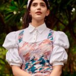 Sanjana Sanghi Instagram - #FunWithFashion • Reawakened the writer in me with @elleindia 💫 After my days as a student of Journalism at Delhi University. This, is dedicated to every single homegrown label in India. Here’s hoping you guys only grow, and prosper, because what you do is so incredibly special. ❤️ Here’s to us artists desperately turning to our characters, penned thoughts & fashion to try & express what we otherwise fail to. #SwipeRightToSeeMore Posted @withregram • @elleindia #ELLEexclusive: When it came to bringing her debut film, Dil Bechara, to audiences, @sanjanasanghi96 encountered a uniquely challenging, overwhelming, exhausting and almost confusing circumstance. "I felt like a kid inside a dark cloud, desperately yearning and searching for silver linings and rainbows to add some colour to the darkness that ensued," she writes. The actor then turned to fashion to lighten things up. Link in bio to read her story in her own words. ✨⁠ .⁠ Photograph: @pritiza7 via @sanjanasanghi96⁠ .⁠ #SanjanaSanghi #Bollywood #Celebrity #Movies #Films #Fashion #VocalForLocal @bornaliicaldeira @manalishah_