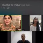 Sanjana Sanghi Instagram - The Power Of Education with @teachforindia #TodaysTeens • That smile on my face is simply because academia, working with students and contributing towards educational upliftment in any & every way has long been the only thing in the world gives me as much joy as performing in front of the camera does. Being a friend of, and Hope Empowerer with Teach For India for me is a blessing & honor. 🙏 For all of us who don’t know what it’s like to not be able to go to school for over 6 months because a deadly virus suddenly began plaguing the world - we may never be able to understand the problems students like Afsar and Shiksha are facing today. The least we can do is try? I’m so so proud of them, their zeal, their bravery and their ability to never be bogged down by the crippling limitations of their circumstance. Here’s to every single student fighting all odds and continuing to grow amidst this Education Crisis. You’re incredibly brave. Let nobody & nothing make you believe otherwise. ❤️ #PowerOfEducation #Covid19 #EducationCrisis #SustainableDevelopmentGoals