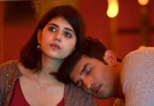 Sanjana Sanghi Instagram - 4:30AM : Manny takes a power nap during a night shoot for Taare Gin, as Kizie lends her shoulder, lost in thought as she always was. #FavouriteMomentsFromSet Jamshedpur