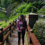 Sanjana Sanghi Instagram - • This is your day, our sweet Planet Earth! ♥️🌍 • This #EarthDay I found myself missing this monsoon I spent in Bhutan, amidst the indescribable glory of the Great Himalayas, oxygen so pure and fresh it tickled my nose each time, meadows so green I felt I discovered a new colour altogether, and people so unimaginably kind, your faith in humanity gets restored more than ever. The trek up to Taktsang is one of my most special life experiences yet. And the students I got to be around and observe for so many days, at a school in a village named Pangbisa, some of my biggest inspirations. Sorry our Earth, that we’ve done all that we have to not let you sprawl in your own magnanimity. You’ve given us way too much, for us to be giving you so much trouble in return. We’re now being taught the hard way that we need to stop, and I hope we do. Tons of recommendation credits for this trip go to : @ishaankhatter 🙌🏻 #HappyEarthDay #EarthRebooting Bhutan འབྲུག་རྒྱལ་ཁབ་