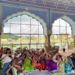 Sanjana Sanghi Instagram - Yes, the women of @princessdiyakumarifoundation are just as vibrant and full of color in spirit as they are in these images.🌸💕 Visiting Jaipur for me has now becoming synonymous with ensuring I get to spend time with them and free-flow with every aspect of our lives that is either energising or bothering us. In that, we help each other find solutions to each other’s problems in a way I can hardly put into words. As their skills continue to grow, so do their dreams and aspirations. And that in itself is the greatest victory. Here’s to endless more years of witnessing their journey, and in my own little way, trying to contribute to it. 💫 ______ @unwomen @unesco #SheIsThePresent #HeForShe #UNSDGS #WomenSupportingWomen Badal Mahal ,City Palace,Jaipur