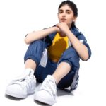 Sanjana Sanghi Instagram - Change, is a team sport 🤛 #SuperstarsOfChange #ChangeIsATeamSport @adidasoriginals Also, self isolation is a team sport. @adidasoriginals & a global movement of culture makers, boundary pushers, and limit breakers 💙🤍 . . . . . . . | Conceptualisation & Creative Direction : yours truly! 👧 • 📸 & 💄: @sabiphotography1 @fixthepic @ivara_makeoversbyshivangi @bornaliicaldeira | [ Part 1/2]