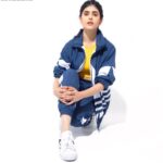 Sanjana Sanghi Instagram - Change, is a team sport 🤛 #SuperstarsOfChange #ChangeIsATeamSport @adidasoriginals Also, self isolation is a team sport. @adidasoriginals & a global movement of culture makers, boundary pushers, and limit breakers 💙🤍 . . . . . . . | Conceptualisation & Creative Direction : yours truly! 👧 • 📸 & 💄: @sabiphotography1 @fixthepic @ivara_makeoversbyshivangi @bornaliicaldeira | [ Part 1/2]
