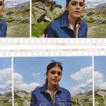 Sanjana Sanghi Instagram - Postcards from filming #DhakDhak in dreamland. 🎥 ⛅️🌈 🌸 #JourneyOfALifetime @dhakdhakjourney . . . . 📸: @neelanshmeenai Rohtang Manali