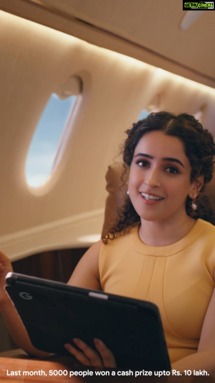 Sanya Malhotra Instagram - ‘Jackpot’ of all trades, reality of none 😓 When it comes to sus links, check before you click. #RahoDoKadamAagey #SaferwithGoogle