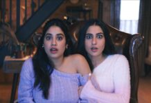 Sara Ali Khan Instagram - From brewing koffee that was hot, now finally as ko-actors we shot ☕ 🔥 🎥 👯‍♀️ Wait and watch us- tell us what you thought 💭 @janhvikapoor