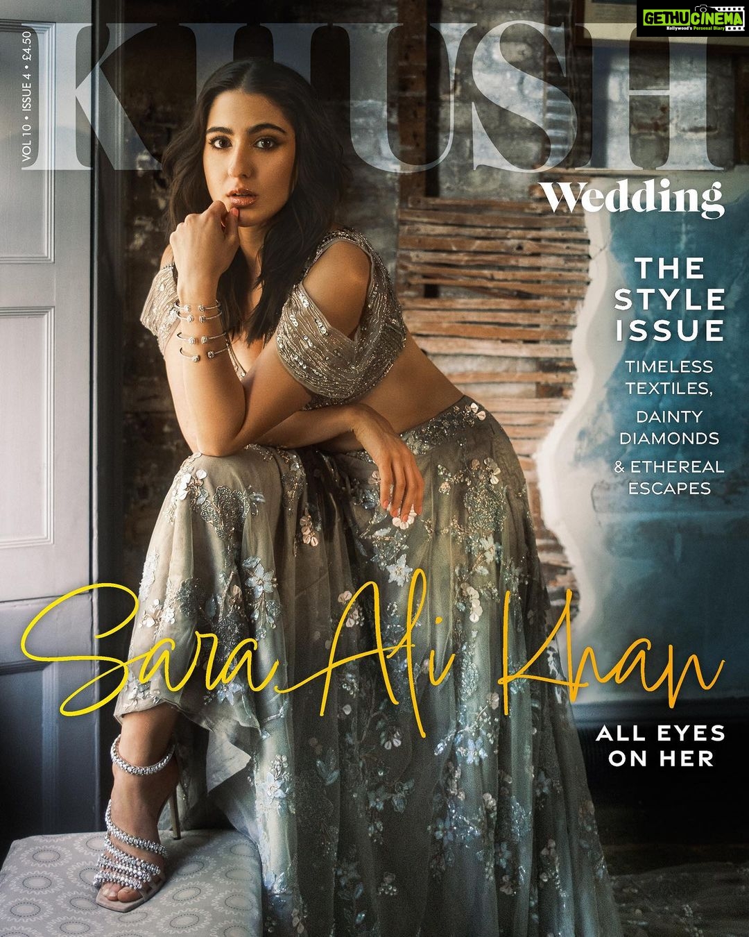 Sara Ali Khan Instagram - πͺ©π«πͺ©π« Khush Wedding @khushmag Editor-in-chief: Sonia Ullah (@Sonia_Ullah) Photographer: Vansh Virmani (@VanshVirmani) Creative Director: Manni Sahota (@ManniSahota_) Fashion Editor: Vikas Rattu (@Vikas_R) Fashion Stylists: Tanishq Malhotra (@TanishqMalhotraa) and Zahra Sarfraz (@ZahraSarfraz) Interview by: Nupur Sarvaiya (@NupurSarvaiya) Makeup: Gini Bhogal (@GiniBhogal) Hair: Christopher Gatt (@ChristopherGattHair) Nails: Jade Ford (@JadeFordNails) Wearing: Shyamal & Bhumika (@shyamalbhumika Artist PR: Spice (@SpiceSocial)