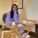 Sarah Khan Instagram – Just chilling with myself! 💜 Saffron D’or Hotels