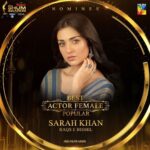 Sarah Khan Instagram - Vote now! #raqsebismil