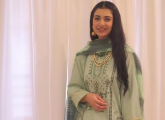 Sarah Khan Instagram - 💕 Wearing @cyanclothingstore Jewellery @kohar_jewel