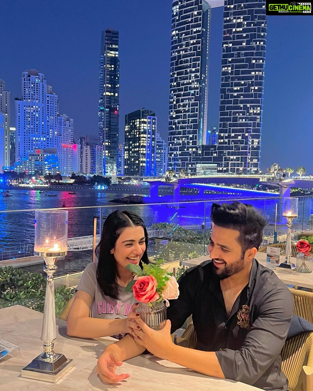 Sarah Khan Instagram - Just me my Falak 💕 Dubai UAE