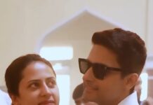 Sargun Mehta Instagram - me with my chotii every second of every day and @sargunmehta reel by @itskrajofficial