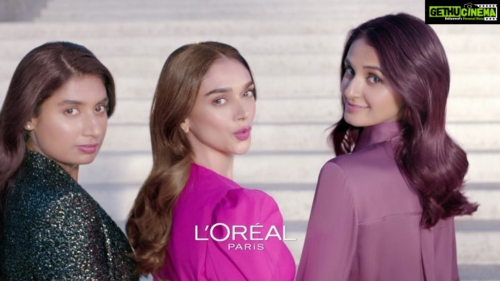 Shakti Mohan Instagram - 'We are worth it.' It's not just a set of words. It's a statement. 😊 Today I'm super excited to share my first campaign with L'Oréal Paris. This Casting Crème Gloss campaign celebrates our achievements, our individuality and our never give up spirit as women. Because they understand that in our own way, each one of us IS who we are, because we are #AShadeApart 💃🏼❤️⭐️