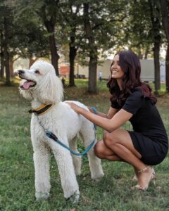 Shakti Mohan Instagram - Who's long hair you like better ? 🤭 His or mine 🐩 💁