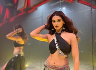 Shakti Mohan Instagram - Tried learning belly dance for the very first time 😶‍🌫️ I really thought it would be easy but it challenged me like crazy. The isolations and control you need is maddening and very tiring 🥲 Hats off to all the beautiful belly dancers #respect Sharing this video with you guys soon 🤘🏼 Hope you enjoy it Thank you @dipikavijay for making me your student and believing that I could do it. 📸 @souravsharmaofficial Makeup - @makeupbynayan Hair - @aaliyahussainhairmakeupcreator Styled by - @isolatednee @_trishasadh Assisted- @shrutiiiii30 Outfit- @labelneeshujain Jewellery- @silver.kiosk @premavshetty @_shraddhabobade_ @nrityashakti @rajak_sanjip @bablukumar0810 @ra_jeev5521