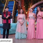 Shakti Mohan Instagram - Felt at HOME with @kapilsharma 🤗 . Watch us TONIGHT at 9:30pm @sonytvofficial @kapilsharmashow Thank you for having us @kapilsharma Partner, @bharti.laughterqueen, @kikusharda #KrishnaAbhishek and Sidhu ji.. #thekapilsharmashow ਸਾਨੂੰ ਘਰ ਵਿੱਚ ਮਹਿਸੂਸ ਕਰਨ ਲਈ ਧੰਨਵਾਦ ❤️ @neetimohan18 @muktimohan