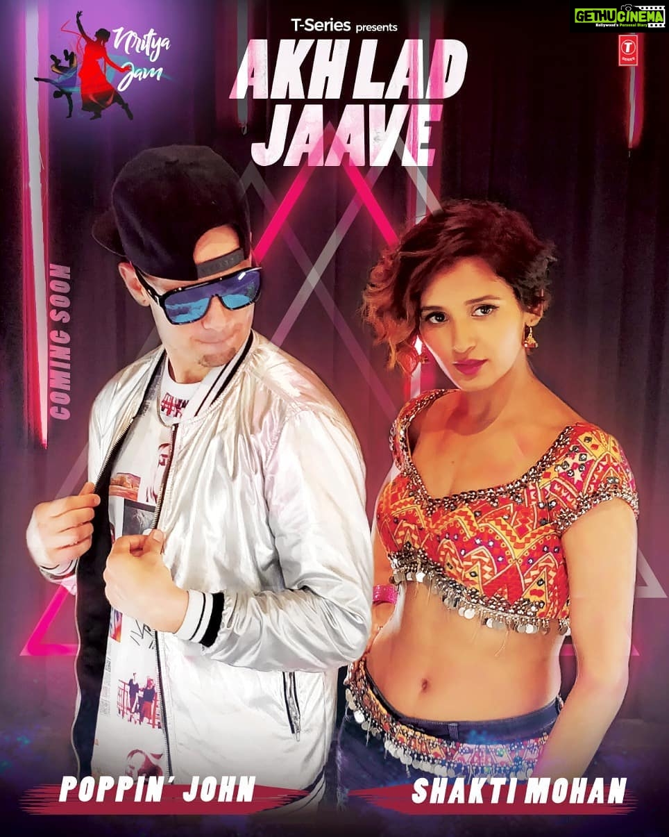 Shakti Mohan Instagram - Yayyyyyyyyyyyy ♥️ @poppinjohnsbk So excited to announce our collaboration #NrityaJam with @tseries.official @tseries.official Thank you @rahuldid @ujwalgupta_ @harsh8harsh @nrityashakti @shivamchanana @neerajnavare.makeupartist @anitashil.hairstylist Poster design by @neharika__s