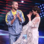 Shakti Mohan Instagram - Ohhhh Yeahhhh 😜 RAGSSSMATAAAAZZZZZ @raghavjuyal #danceplus4 @starplus