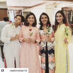 Shakti Mohan Instagram - #Repost @neetimohan18 Fresh as flowers Beautiful as the Rose May everybody get to experience sisterhood like us 😇 #Blessed Happy birthday best sisters @kmohan12 @mohanshakti . . THANK YOU DIDI 🌺🌺🌺🌺