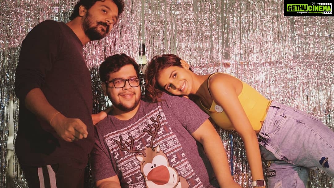 Shakti Mohan Instagram - Deadly Combination of @kashyapkapoor @namitdas πΊπΊ Laughter and madness to next level π€£ #BREAKALEG @nrityashakti @thehandmadefilms π· @souravsharmaofficial
