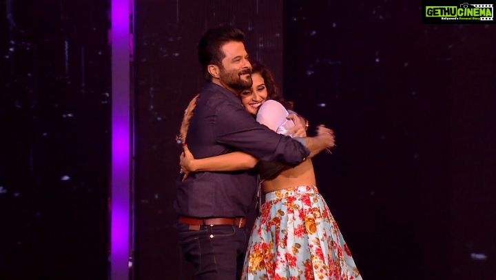 Shakti Mohan Instagram - #throwbackthursday with super dashing most fit ♥️ Anil Kapoor ♥️ . . #danceplus