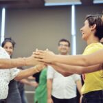 Shakti Mohan Instagram - Most memorable moment with papa 👧🏻 Taking dance class together for the first time. @bms4brijmohan @thisIsMukti #fathersday2018 @NrityaShakti
