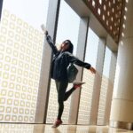Shakti Mohan Instagram - And it begins 🤗 #NSTour2017 @nrityashakti #jaipur International Airport , Mumbai