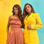 Shakti Mohan Instagram - Normal day to 👉🏼when your sister joins you 😶‍🌫️ maddest one always @neetimohan18 🫶🏼 Makeup - @makeupbynayan Hair - @dwyessh_hairwizard @rasilaravariamua @aaliyahussainhairmakeupcreator Stylist- @_trishasadh @isolatednee Designer- @ektas_official @premavshetty @_shraddhabobade_ @jagtap721