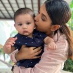 Shakti Mohan Instagram - Starting 2022 with this delicious boii👦🏻 Happy 7 months my lil ghooooobliiiiii Maasi is obsessed with you 🤩