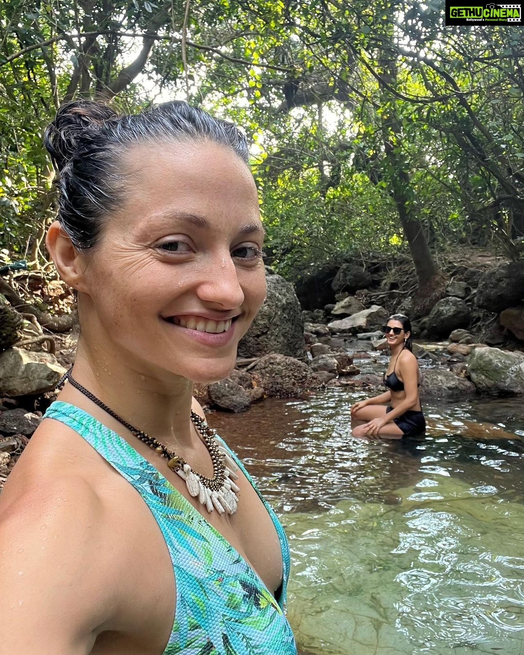 Shakti Mohan - 662.1K Likes - we travel not to escape life
but for life not to escape us 🍃
📷 @emiliecaillon @dharmesh0011 🤘🏼
#havingthebesttime #lovewater