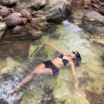 Shakti Mohan Instagram – we travel not to escape life 
but for life not to escape us 🍃

 📷 @emiliecaillon @dharmesh0011 🤘🏼
#havingthebesttime #lovewater