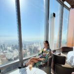 Shakti Mohan Instagram - The best view comes after the hardest climb @atmospheredubai @pickyourtrail @visit.dubai @mydubai #Mydubai 📷 @alishasingh.official Wearing @kavvach Styled by @camy1411