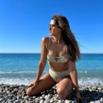 Shakti Mohan Instagram - beach daze 🦭 Nice, France