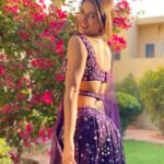 Shakti Mohan Instagram - Blossom into your own YOU 💜 ⚜️@aishwaryatyagiofficial 📷@muktimohan ☀️@house_of_rohet