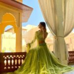 Shakti Mohan Instagram – Cos every palace needs a princess 💫

Back after three years to beautiful Rohetgarh where we shot for Kanha re. Steeped in history and regalia… every corner has a story to tell.
Super warm people always smiling even in their masks 😷 💕
@house_of_rohet 
Missing you @neetimohan18 didi 🤰🏻
Lots of love to designer @aishwaryatyagiofficial for making me feel sooooo awesome 🤩 

Jewellery designed by @Thenehagoel from @Minerali_store

📷@muktimohan 
Thank you for everything I mean even for the caption @avirohet 😍