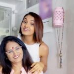 Shakti Mohan Instagram - Gifted my mom a special something - a hair colour session @ home ft. me! Honestly I was not aware of how EASY it is to use Excellence Crème to colour hair. It was quick and left my mom's greys fully covered and hair feeling super nourished. @lorealindia #EasyColour #ExcellenceCreme #DIYhaircolour #HairColour #WorthItAtHome #lorealparis
