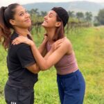 Shakti Mohan Instagram - Hahahahah you can’t run away from this now Too late @alishasingh.official My reset button My free vacation My unpaid therapist 🤪