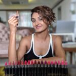 Shakti Mohan Instagram - Came across these 😘 What a fun process it was to choose colors, textures, designing, branding, curating this awesome make up line for dancers 💃💄💅🏽 @letspurplle @n.y.bae x Shakti Thanks to Hitesh & @neerajnavare.makeupartist