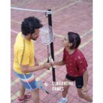 Shakti Mohan Instagram – Quarantine league start hui hai yahan farm house pe 👐

@nihaarpandya 🏸

Itne games khelte hain Ghar pe – Ludo, Antakshari, Sequence, paper toss,Uno, pictionary, dumb charades…
Aapke paas koi ideas ho to batana 👇

I lovvvvvvve playing badminton🏸
I lost this time, i blame the wind 💨 😝 
#quarantinegames in the farm 😊
#21days21things #21dayslockdown 
#stayhomestaysafe 🏠