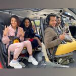 Shakti Mohan Instagram - My first ever helicopter ride 🚁 Facts: I was scared, I cried and I threw up 🙈🤢 Apart from that all of it was soooooooooo much funnnnnnnnn 😜🤸‍♀️😍 Yeahhhhhhhhhh wanna do it again 🤘 Thank you for giving me the courage ❤️ @muktimohan @neetimohan18 @nihaarpandya #VisitMelbourne @visitmelbourne