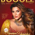 Shama Sikander Instagram - Gracing the Cover Page of @booglebollywood ..... Happy Diwali 🪔🪔 . . Photographer:- @pranjali_nigudkar Wearing:-@kalkifashion Styled by:-@simrankhera5 @styledbyayushidixit Hair- @hairbyrajabali Artist Reputation Management:- @shimmerentertainment . . #indian #fashion #nakhre ##diwalivibes #indianwear #desigirl #shamasikander #bollywood #actor