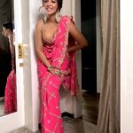 Shama Sikander Instagram - Festive vibes is not ended yet💕💕 . Outfit - @nitikagujralofficial Make up & Hair:- @makeoverbysejalthakkar Earings- @meraki.mumbai Rings/kadda- @the_jewel_gallery Stylist - @simrankher5 @styledbyayushidixit . . #diwalivibes #happiness #pink #indianwear #sareelover #festivewear #diwalivibes #actress #actorslife #bollywood #shamasikander Mumbai, Maharashtra