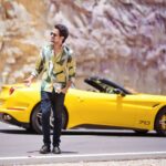 Shanmukh Jaswanth Kandregula Instagram - Move through life with no regrets P C : @kcs.art Venka unna Car ki naku em sambandham ledu. 😅 @kr_8797 . . . . . #photography #photoshoot #ferrari #hyderabad #shannu #explore Hyderabad