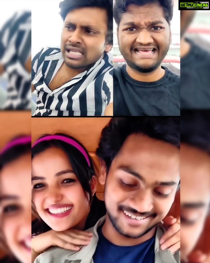 Shanmukh Jaswanth Kandregula Instagram - Anitha O Anitha 😅😂 Tag That NIBBI 😅😆 @don_pruthvi @prithvi_jhakaas @sirihanmanth . . . . . #friends #fun #comedy #pulihora #viralvideos #explore #hyderabad #shannu #newvideo Jubilee Hills, Hydrabad