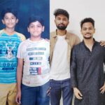 Shanmukh Jaswanth Kandregula Instagram - 11 years Challenge 😂 Em marindhi antaru? 😅