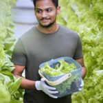Shanmukh Jaswanth Kandregula Instagram - Urban Kisaan ❤️ India's first walk-in Urban Farm 😀 How many people love to have greens? 😍 Bblunt Jubilee Hills