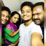 Shanmukh Jaswanth Kandregula Instagram - So this is my family! The family, Amma Nanna Anna. I studied in amrita college, Bangalore. I couldn't take the pressure because I had interest in acting and dance. My family faced a million people saying "Mee abbayi chadavalekapoyadu anta kada" they never said a word to me but faced all the shit neighbour's. After my family(Amma, Nanna and Anna) you are the people who supported me always. Irrespective you liked it or not. You helped me develop. I am grateful to each and every person who really trust me on my work. I am Happy but sad that I couldn't be myself anymore. I love you and I am greatful . ❤️ Thank you Shannu.