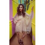 Shibani Dandekar Instagram - Vintage vibes in this @priakataariapuri dress and @chloe shoes styled by @space_puffetta for the opening ceremony of #vivoipl2017 🙌🏽