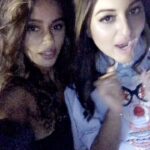 Shibani Dandekar Instagram - @aslisona and I busting out the lyrics to #Gulabi2.0 .... well she is, i'm just watching 😉 have you seen it yet?? what you waiting for??? @noorthefilm april 21st!