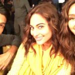 Shibani Dandekar Instagram - #Noor and her bros #Saad #Zara make sure you watch the incredible @aslisona as Noor in @noorthefilm we'll be there as well 😜 @kanangill and moi 💋